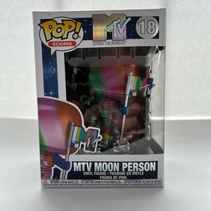 MTV Moon Man (rainbow edition) Funko Pop
